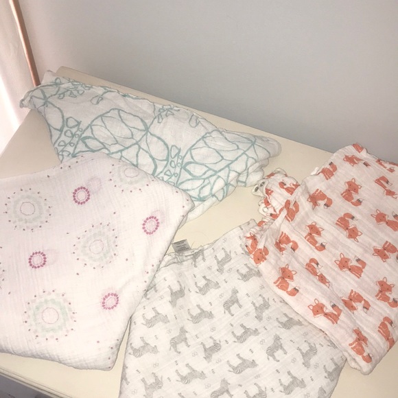 aden + anais Other Gently Used Muslim Baby Blankets Modern Baby And